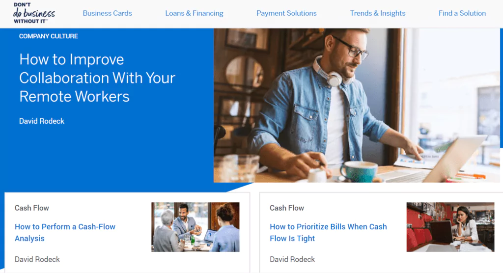 American Express and Building Authority